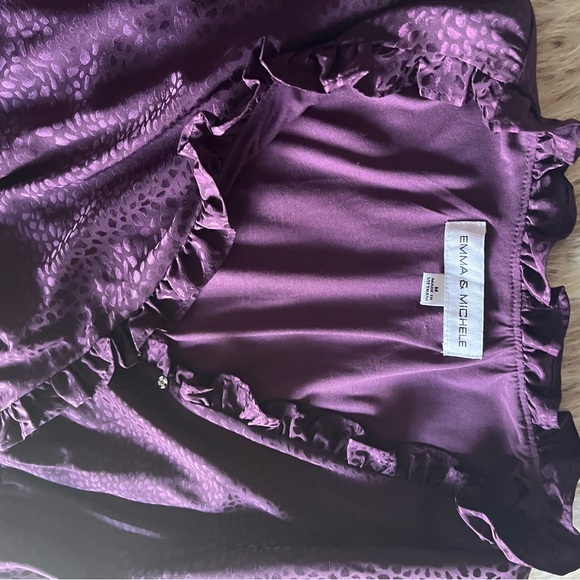 Emma & Michele Ruffled Dress in size M - Picture 3 of 4